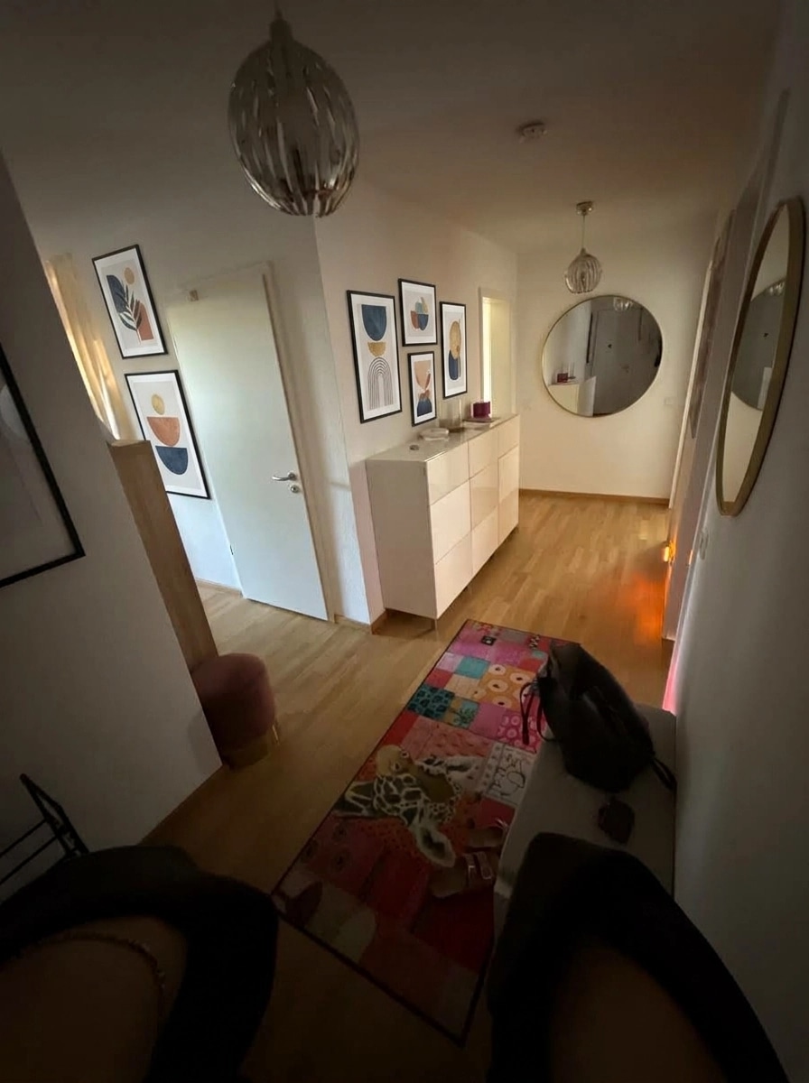 Hallway interior in no_style style — photo by GenRoom AI