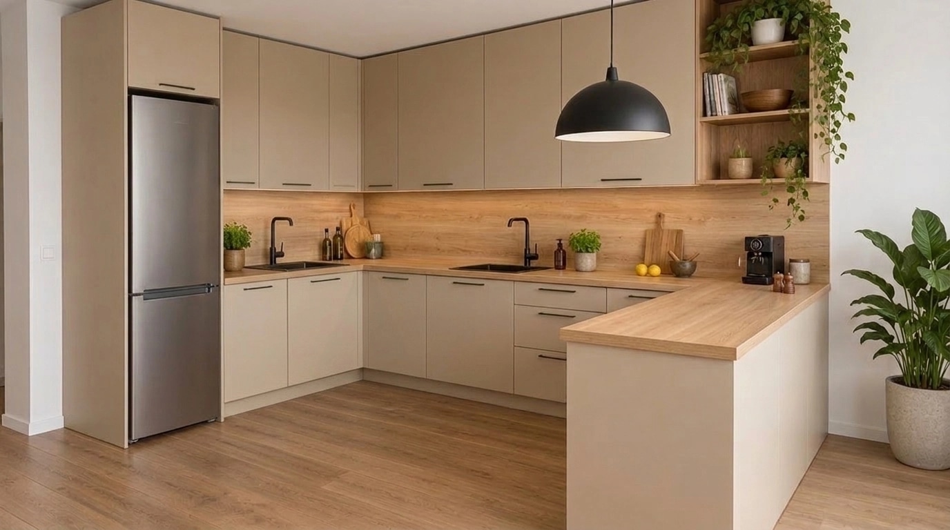 Contemporary Kitchen design — interior photo by GenRoom AI