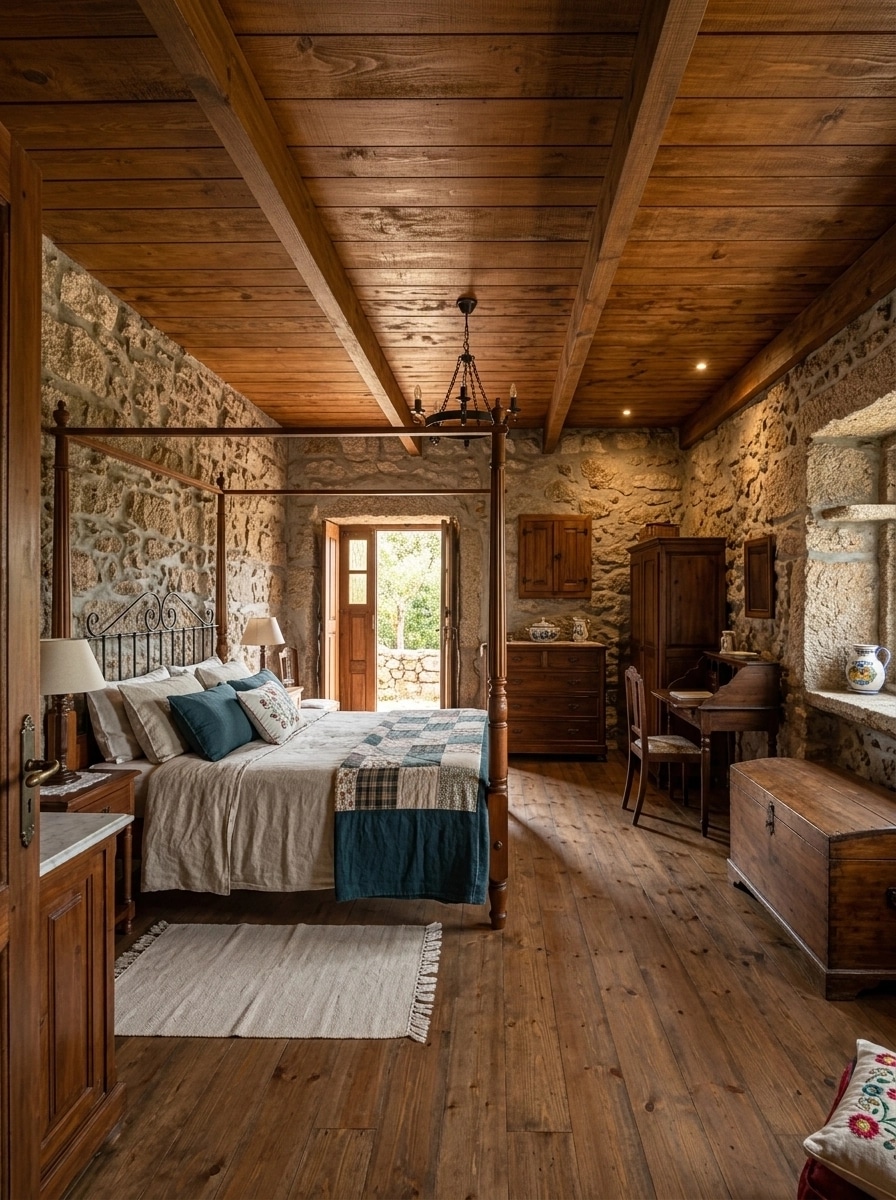 British Bedroom design — interior photo by GenRoom AI