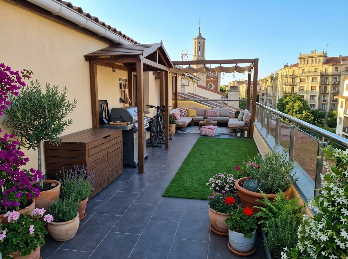 Yard design in no_style style — photo by GenRoom AI