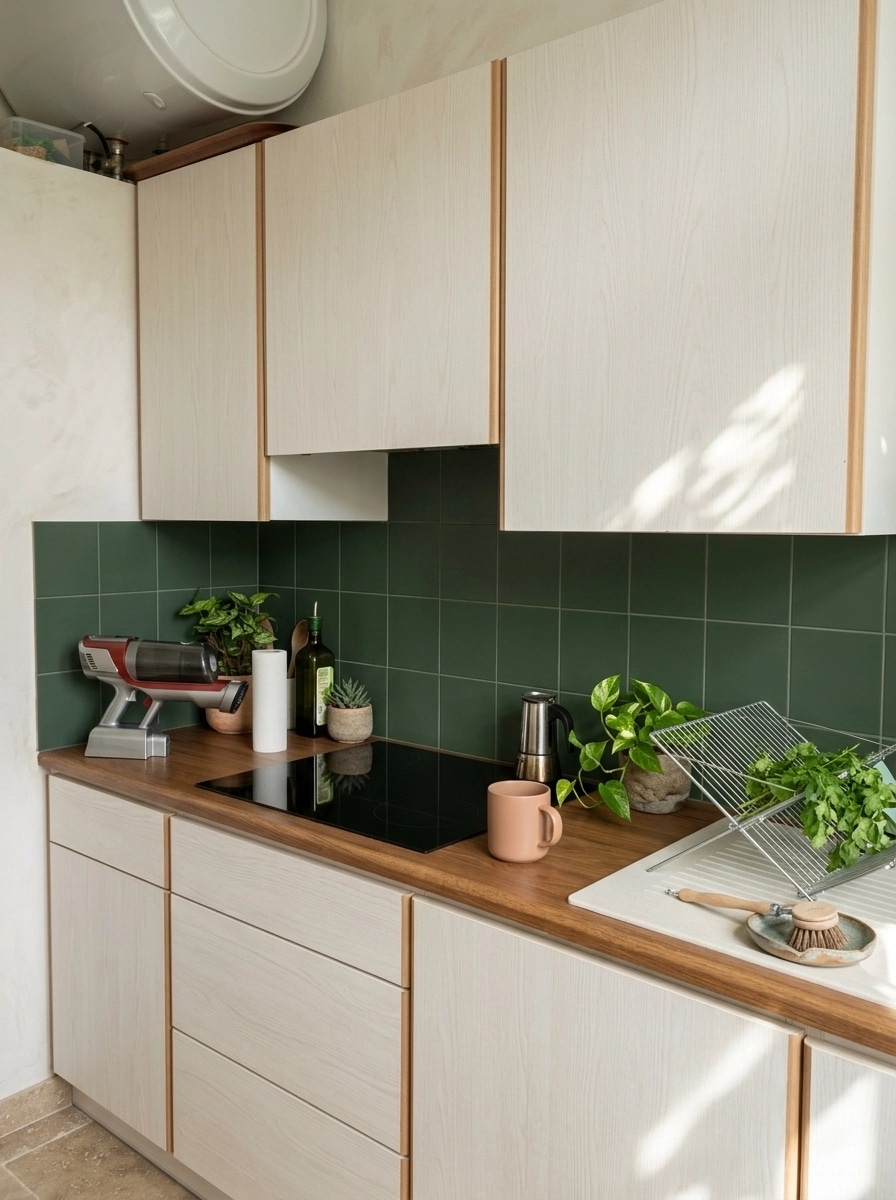Interior design in Biophilic style — Kitchen by GenRoom AI