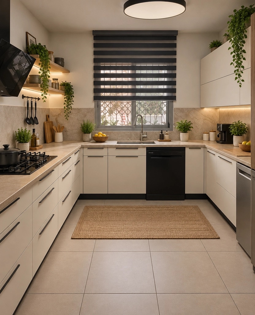 Interior design in Contemporary style — Kitchen by GenRoom AI