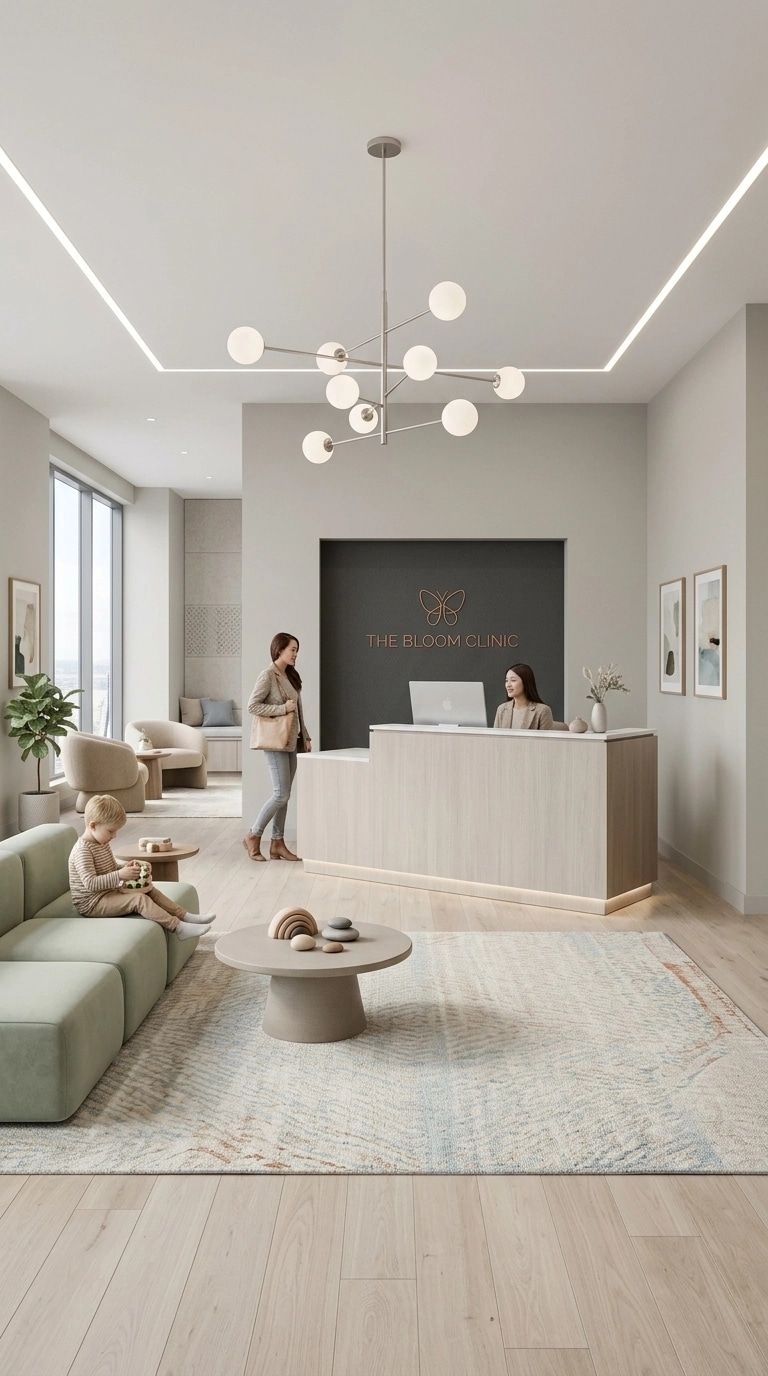 Interior design in Minimalism style — lobby by GenRoom AI