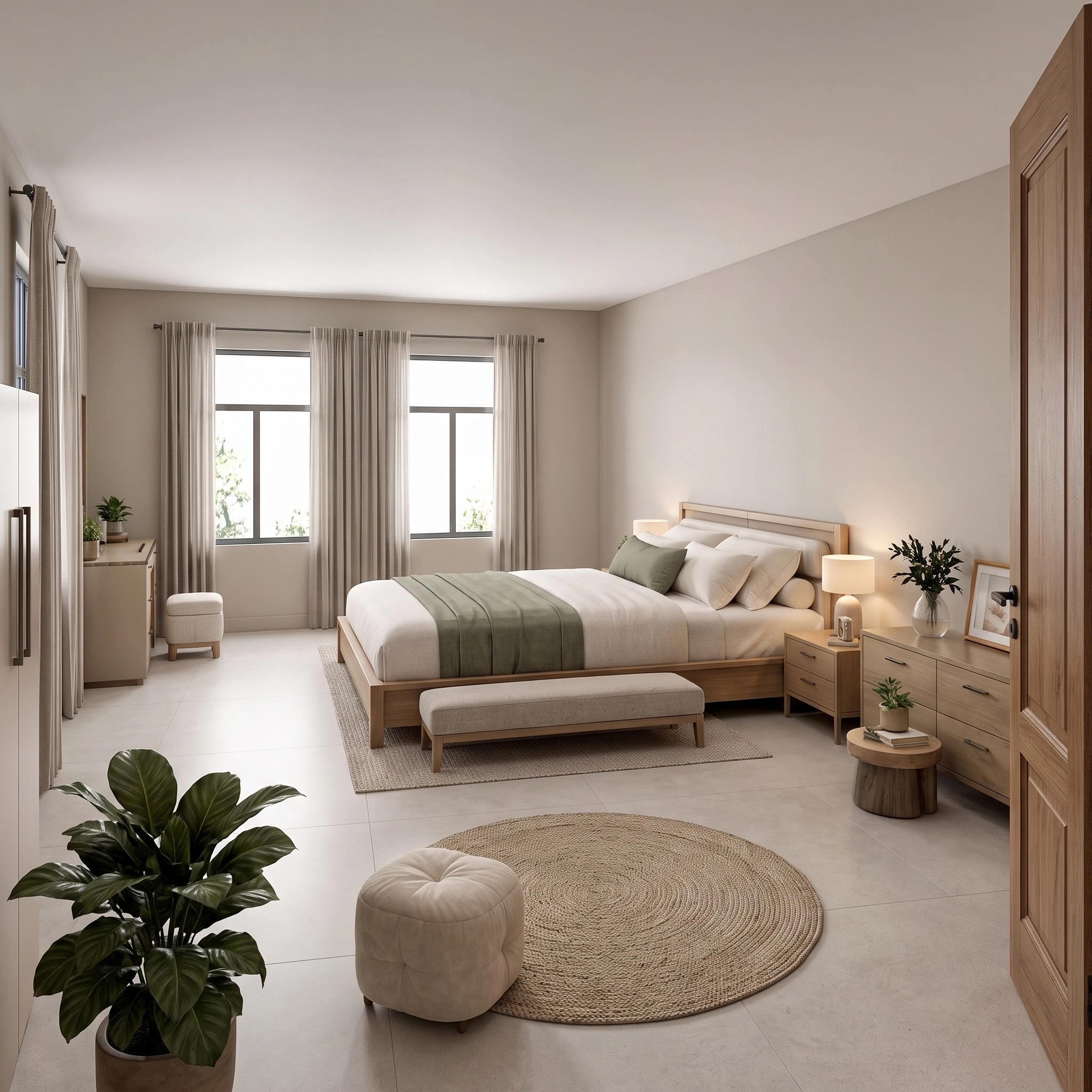 Interior design in Minimalism style — Living Room by GenRoom AI
