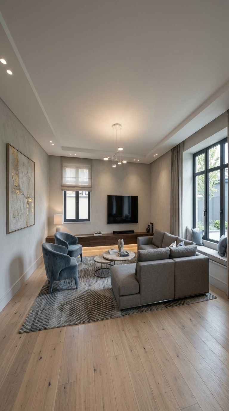 Interior design in Contemporary style — Living Room by GenRoom AI