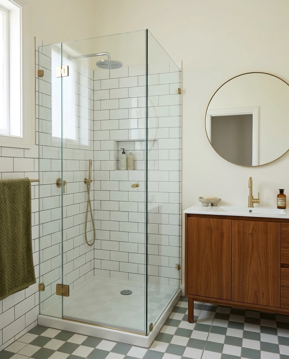 Bathroom interior in no_style style — photo by GenRoom AI