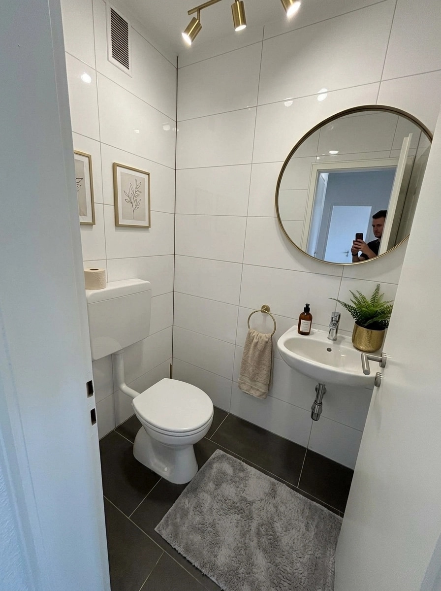 Bathroom interior in no_style style — photo by GenRoom AI