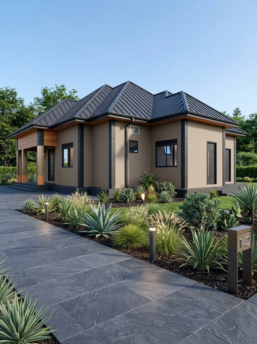 Contemporary Facade Facade design — facade photo by GenRoom AI