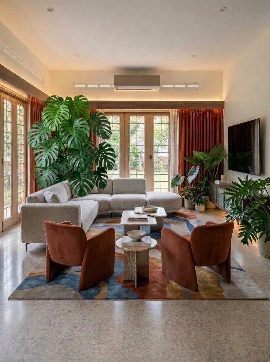 Interior design in Contemporary style — Living Room by GenRoom AI