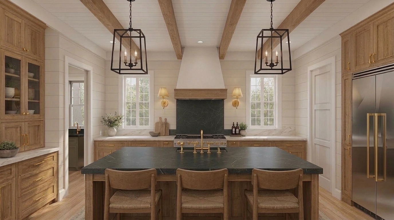 Kitchen interior in no_style style — photo by GenRoom AI