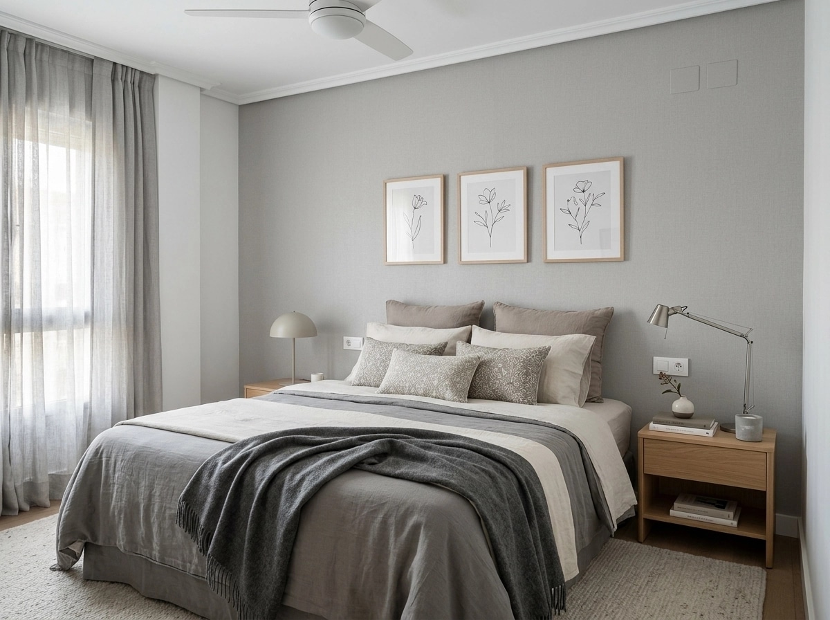 Interior design in Scandinavian style — Bedroom by GenRoom AI