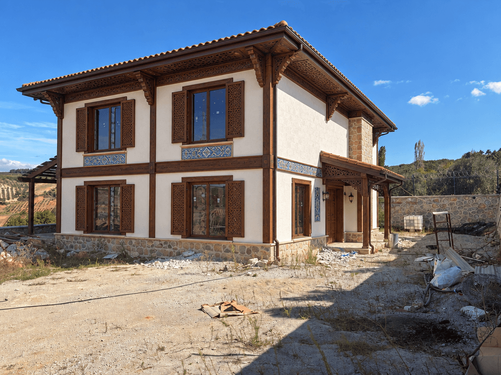 Facade design in Ottoman Facade style — photo by GenRoom AI