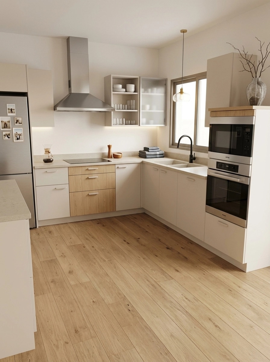 Interior design in Scandinavian style — Kitchen by GenRoom AI
