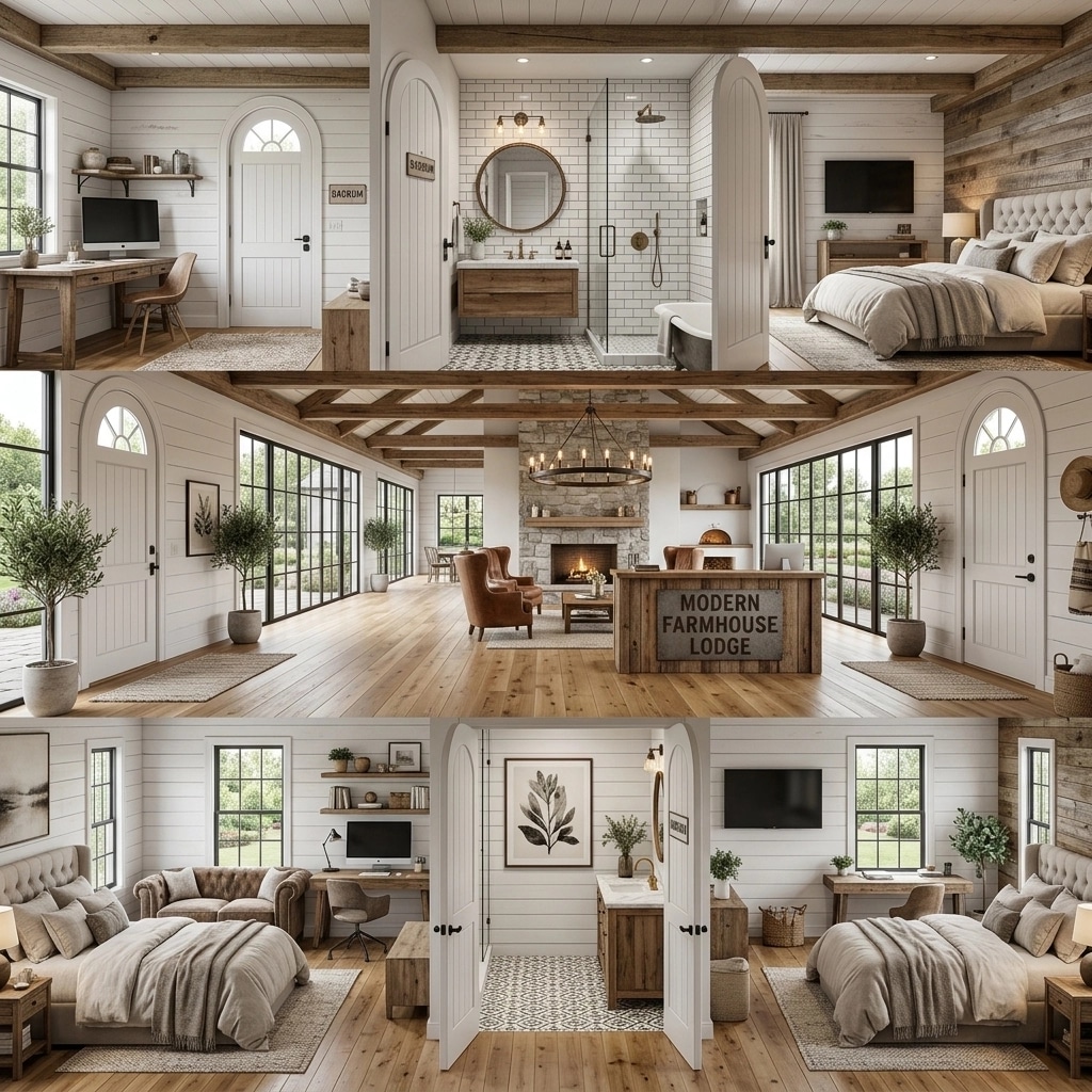 Interior design in Modern Farmhouse style — other by GenRoom AI