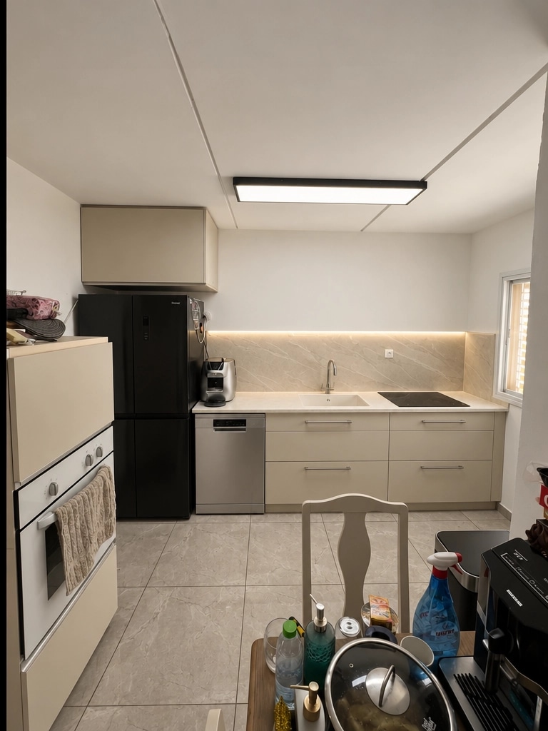 Kitchen interior in no_style style — photo by GenRoom AI