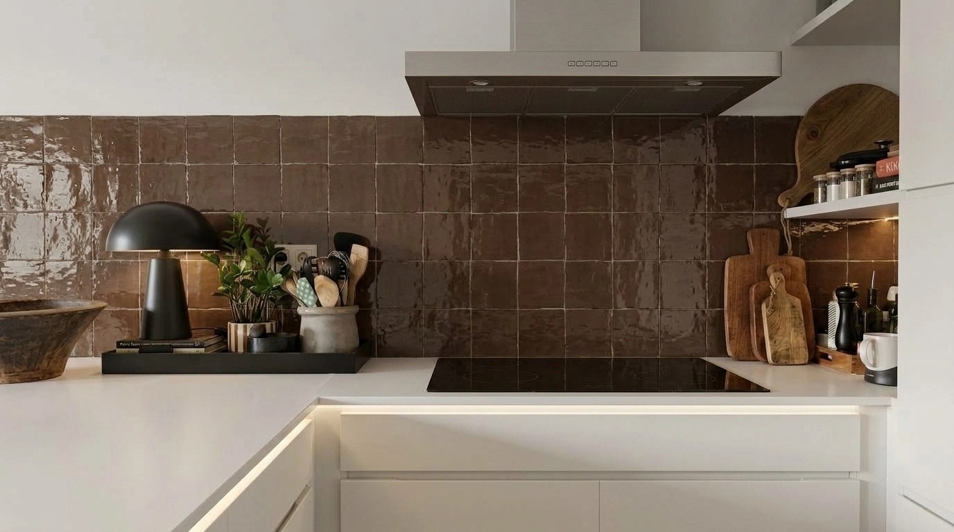 Kitchen interior in Scandinavian style — photo by GenRoom AI