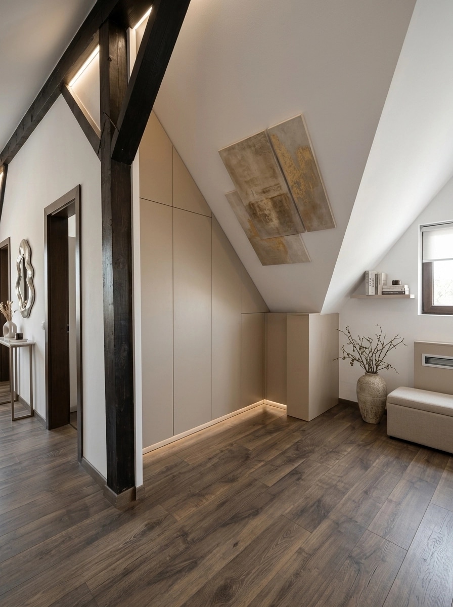 Interior design in Contemporary style — attic by GenRoom AI