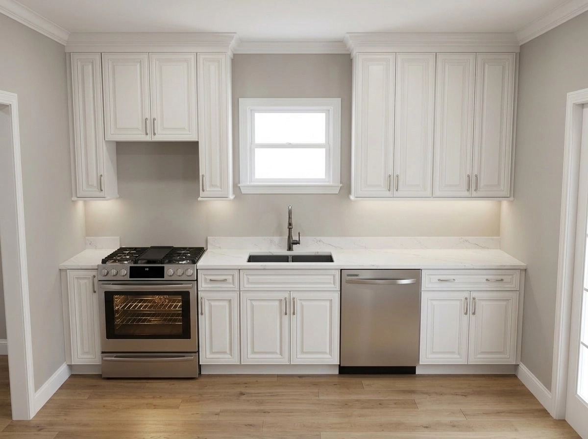 Interior design in Transitional style — Kitchen by GenRoom AI
