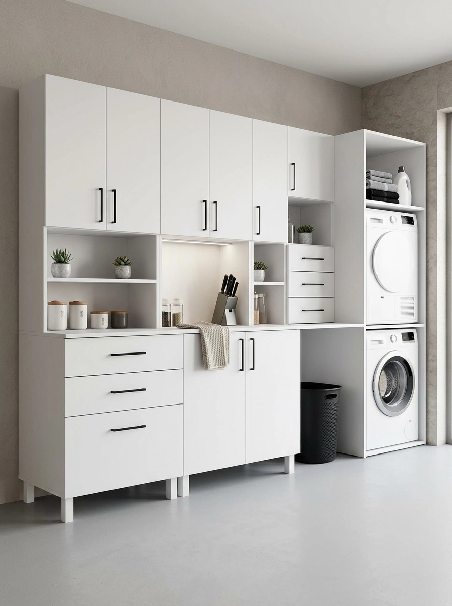 Kitchen interior in Contemporary style — photo by GenRoom AI