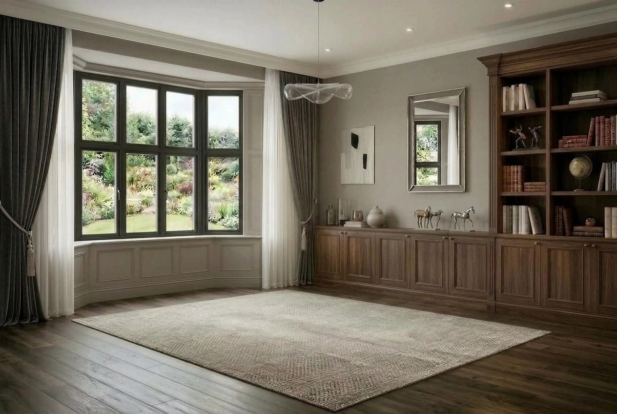 Interior design in Transitional style — Living Room by GenRoom AI