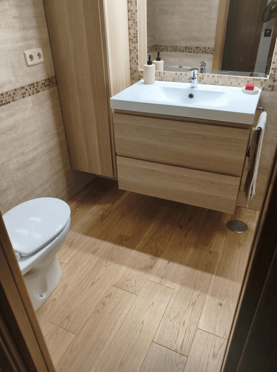 Bathroom interior in no_style style — photo by GenRoom AI