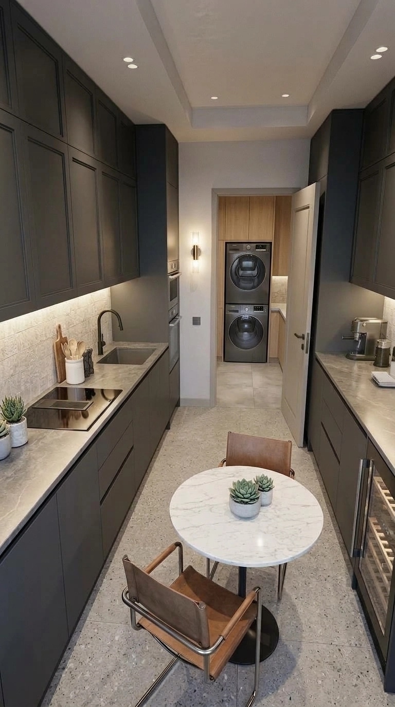 Interior design in Contemporary style — Kitchen by GenRoom AI