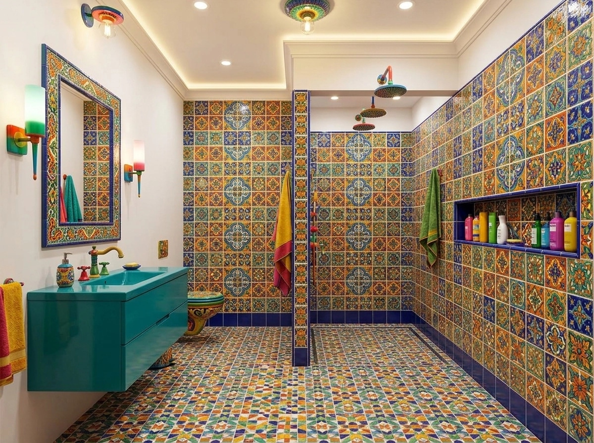 Bathroom interior in no_style style — photo by GenRoom AI
