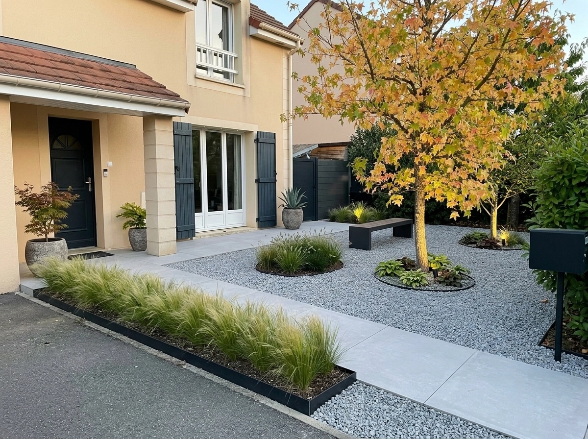 Contemporary Yard Yard design — yard photo by GenRoom AI