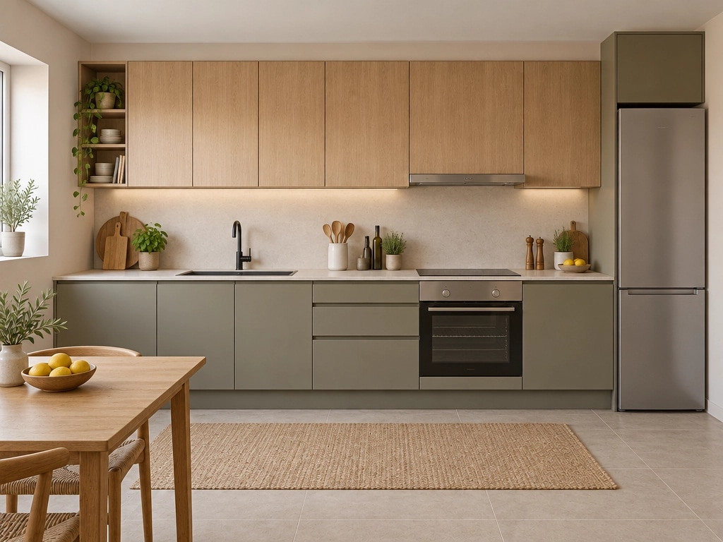 Kitchen interior in no_style style — photo by GenRoom AI