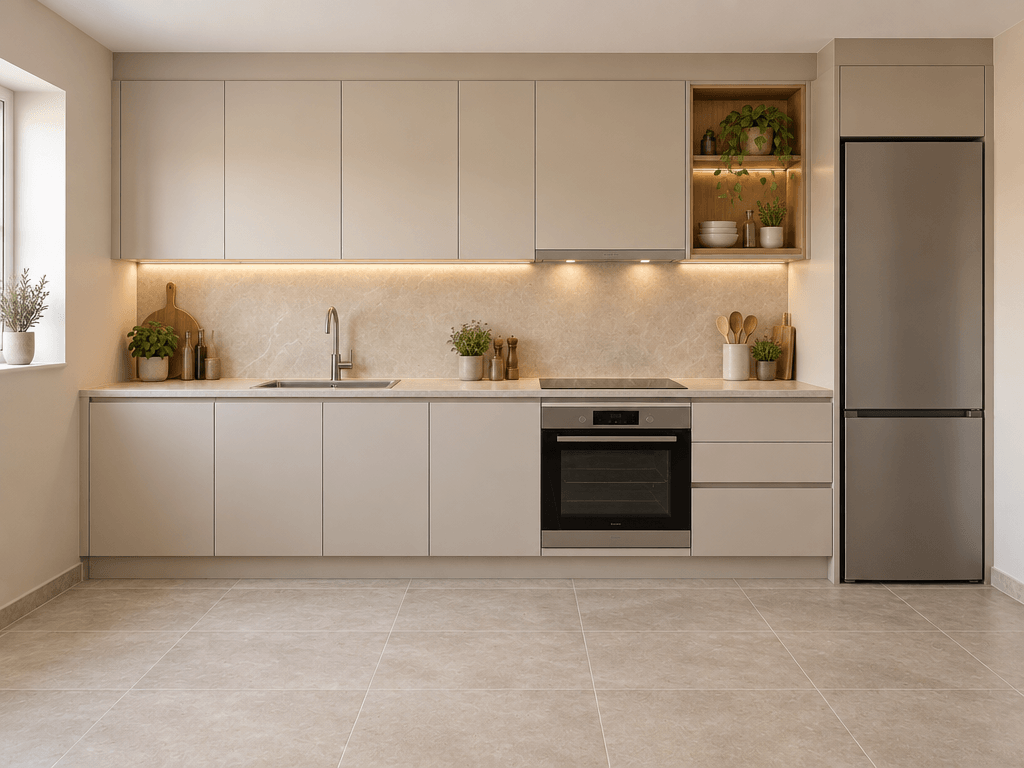 Kitchen interior in no_style style — photo by GenRoom AI