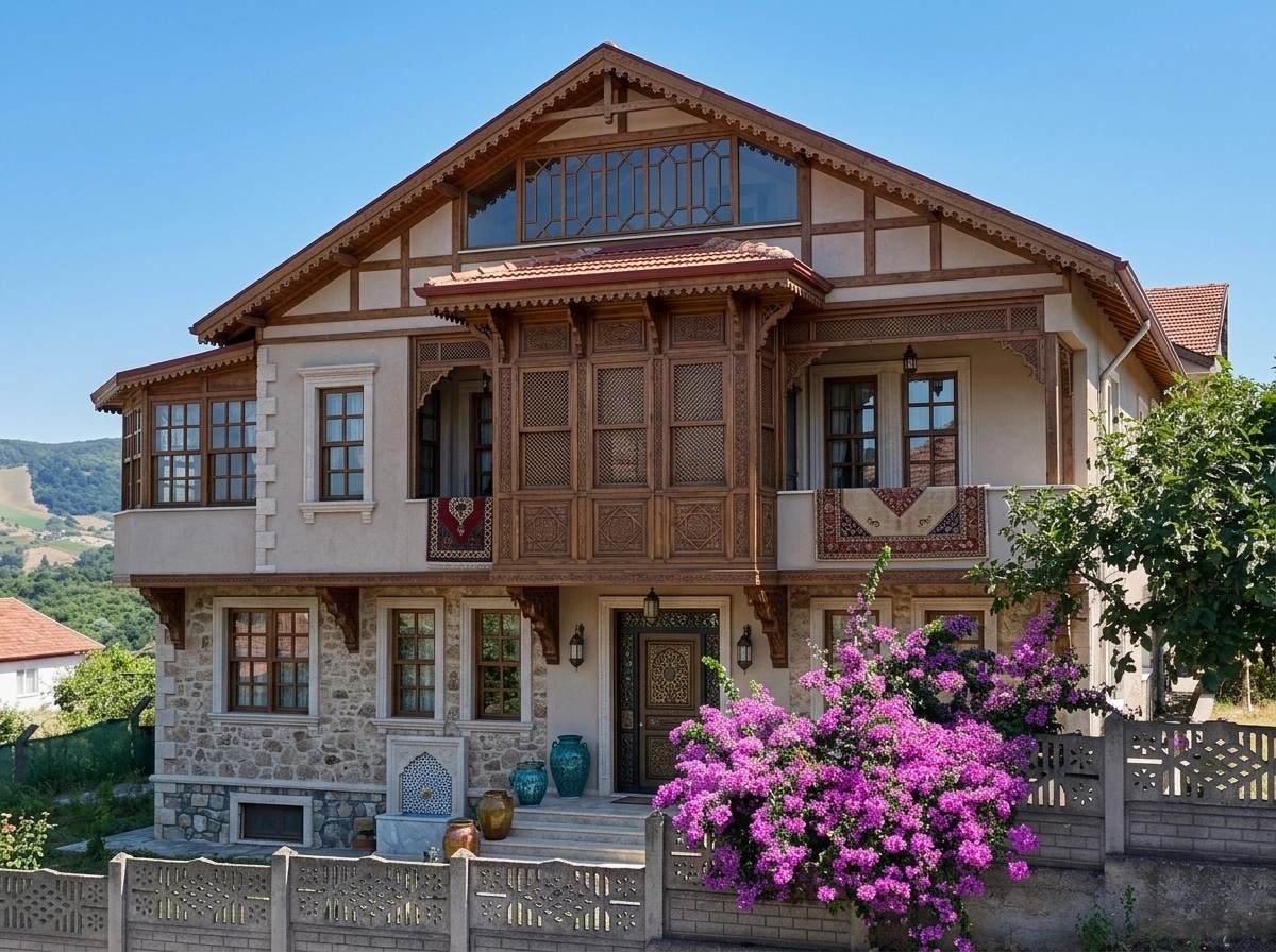 Ottoman Facade Fachada design — facade photo by GenRoom AI