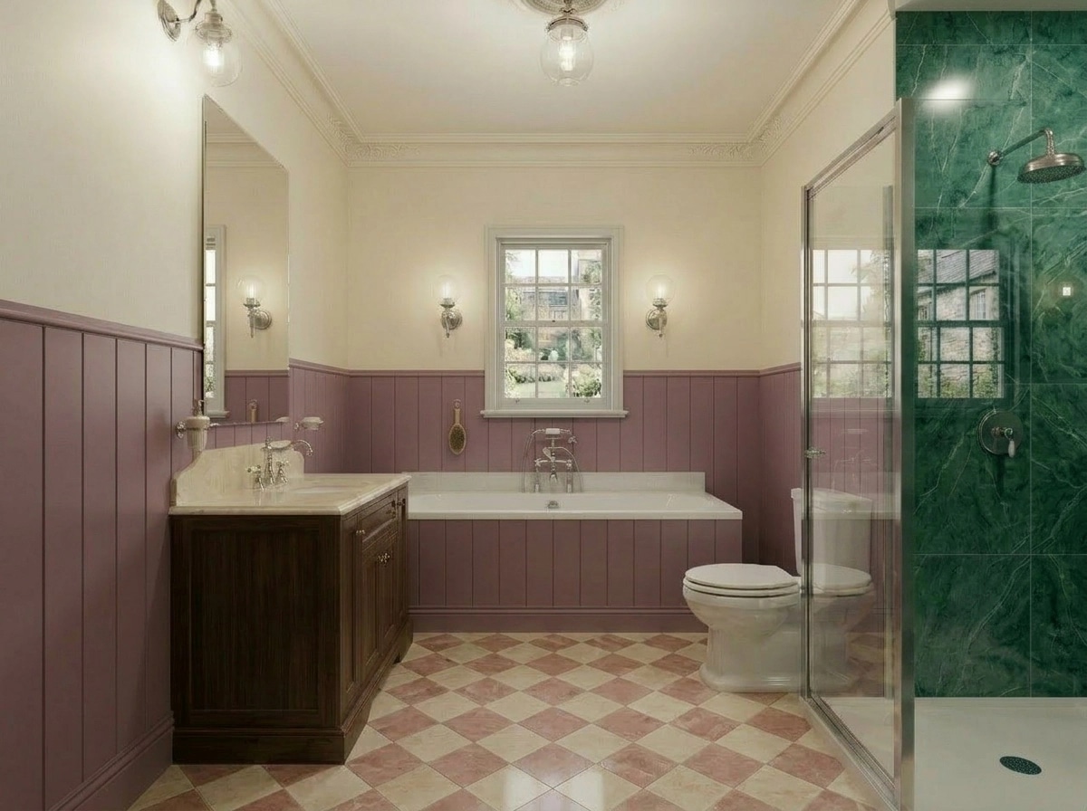 Interior design in Classic style — Bathroom by GenRoom AI