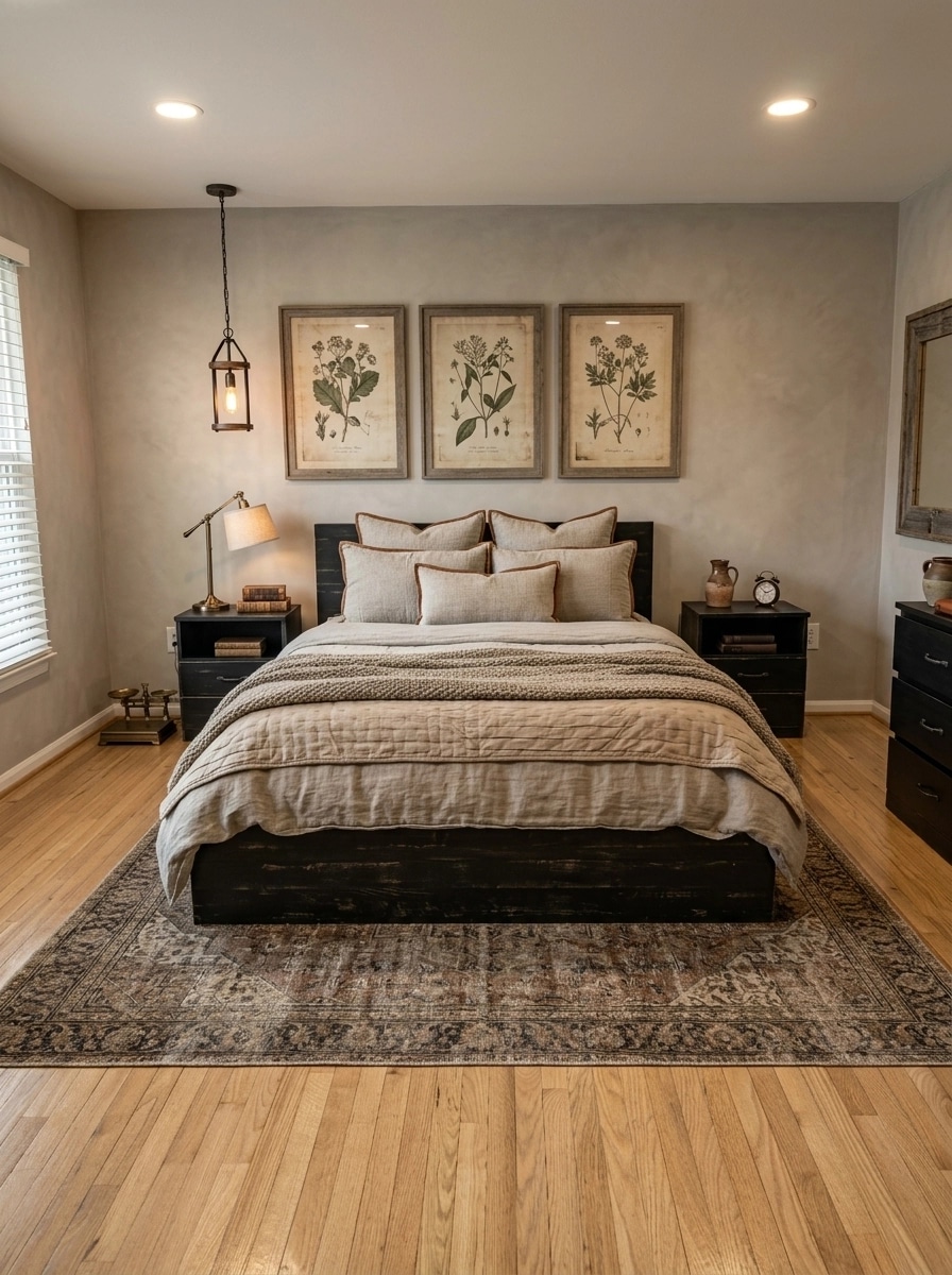 Interior design in Rustic style — Bedroom by GenRoom AI