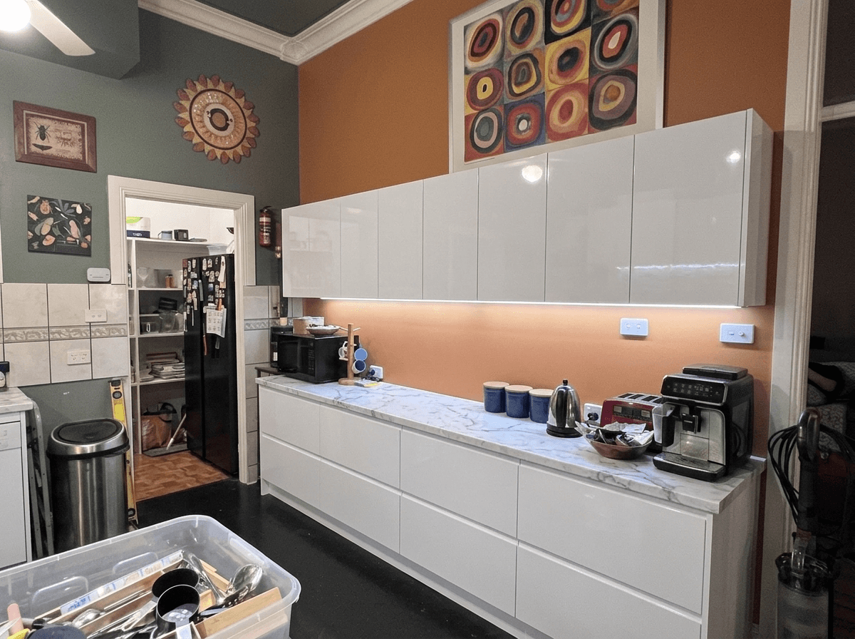Kitchen interior in no_style style — photo by GenRoom AI