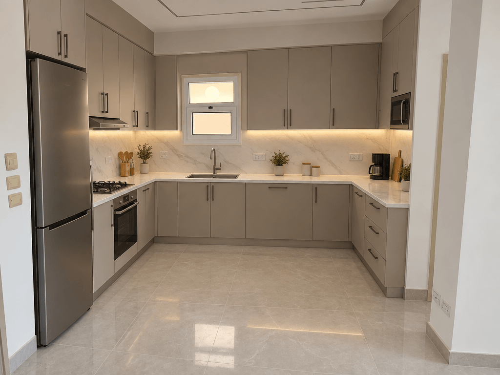 Kitchen interior in no_style style — photo by GenRoom AI