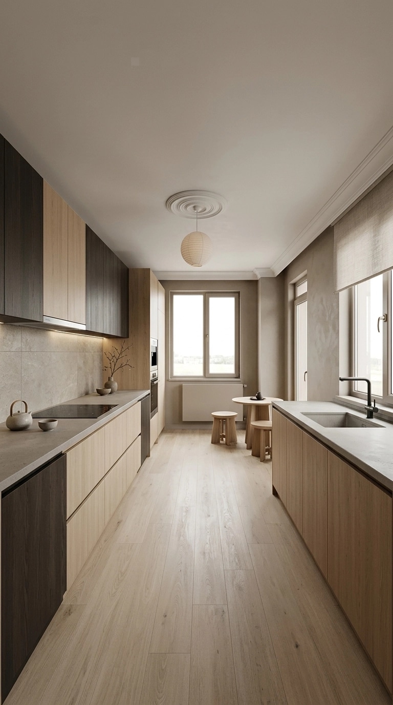 Interior design in Japandi style — Kitchen by GenRoom AI