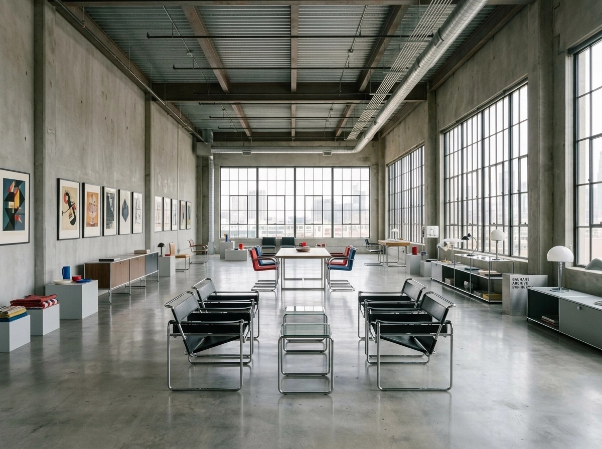 Interior design in Bauhaus style — other by GenRoom AI