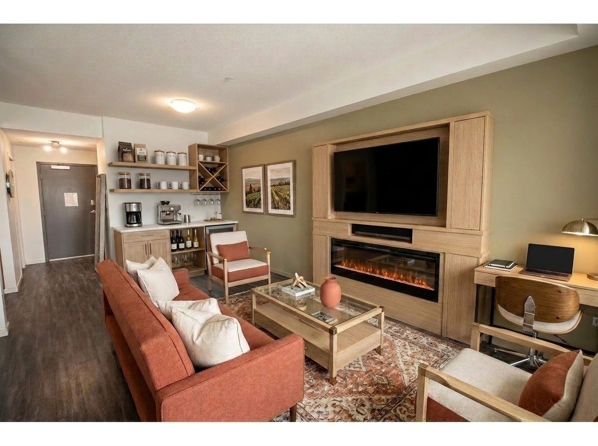 Interior design in Coastal / Hamptons style — Living Room by GenRoom AI