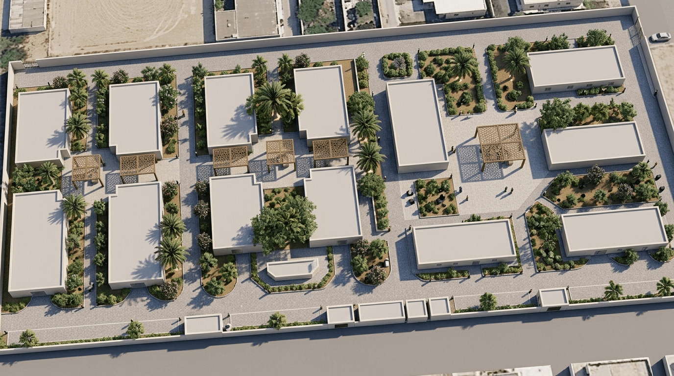 Yard design in no_style style — photo by GenRoom AI