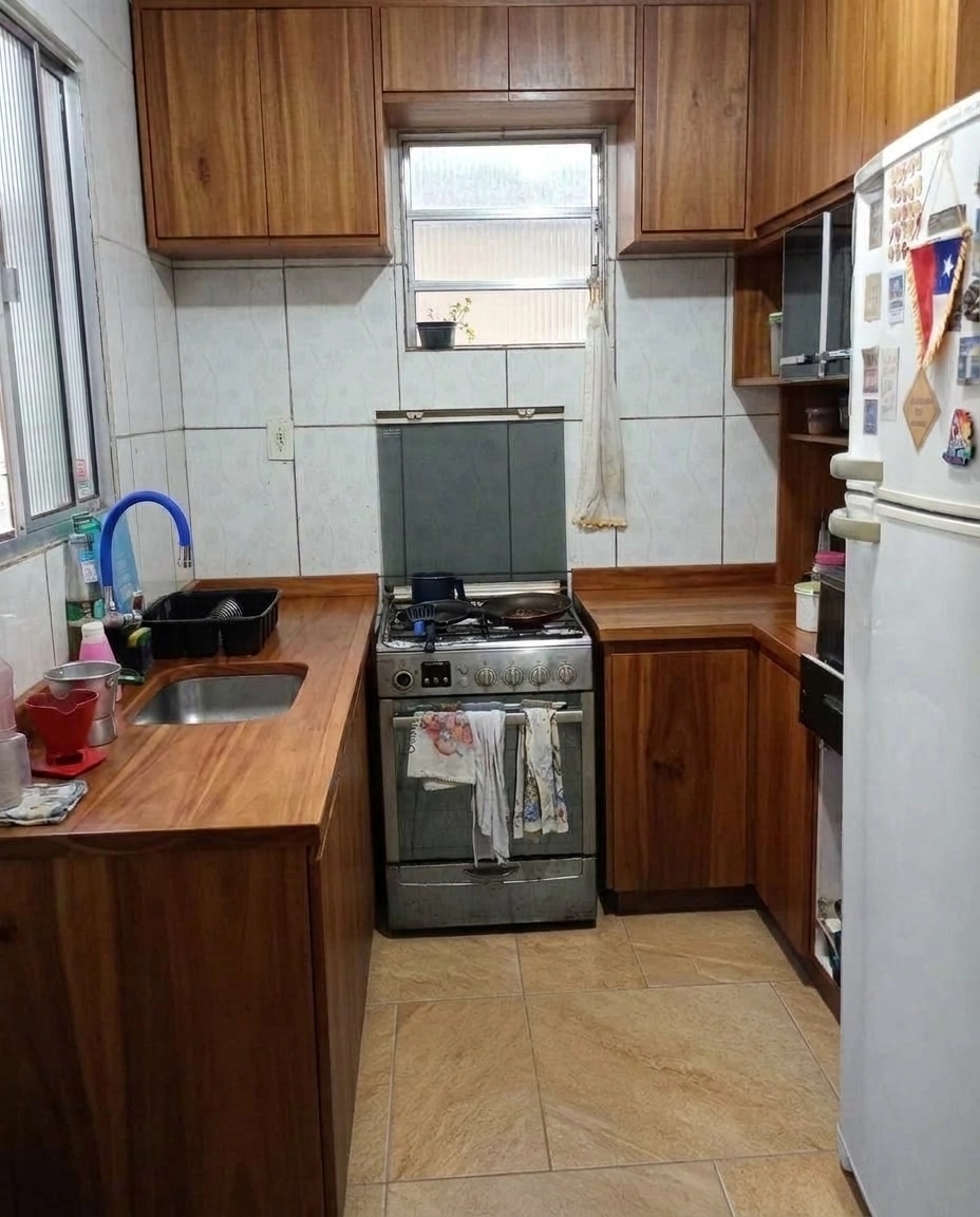 Kitchen interior in no_style style — photo by GenRoom AI
