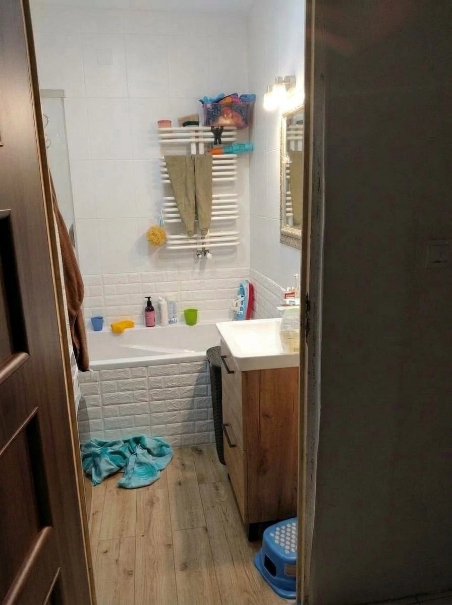 Bathroom interior in no_style style — photo by GenRoom AI