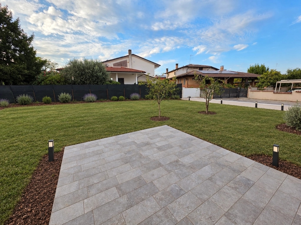 Landscape design in Minimalist Yard style — Yard by GenRoom AI