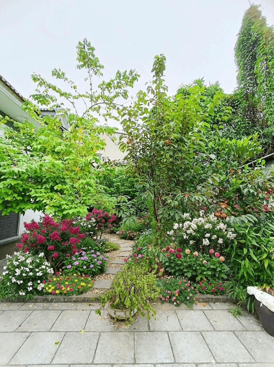 Country Rustic Garden Yard design — yard photo by GenRoom AI