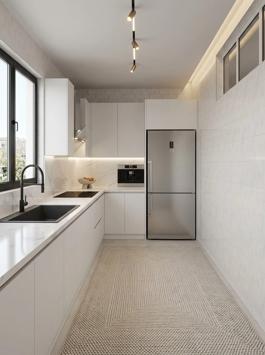 Minimalism Kitchen design — interior photo by GenRoom AI