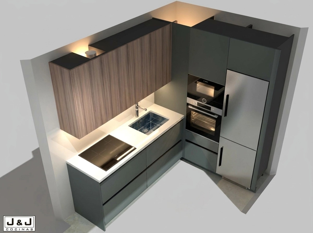 Kitchen interior in no_style style — photo by GenRoom AI