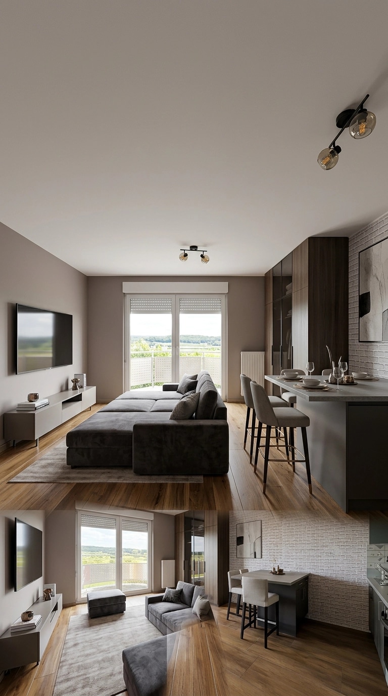 Interior design in Contemporary style — studio by GenRoom AI