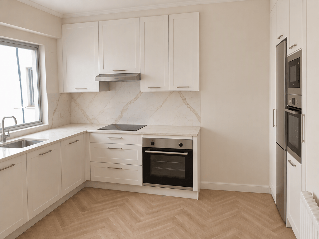 Interior design in Contemporary style — Kitchen by GenRoom AI
