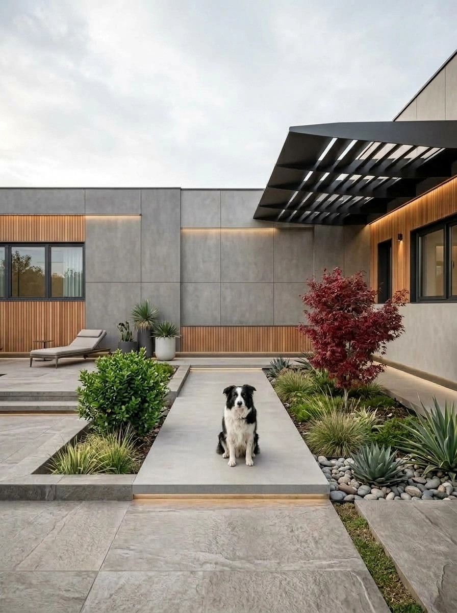 Facade design in Contemporary Facade style — Facade by GenRoom AI