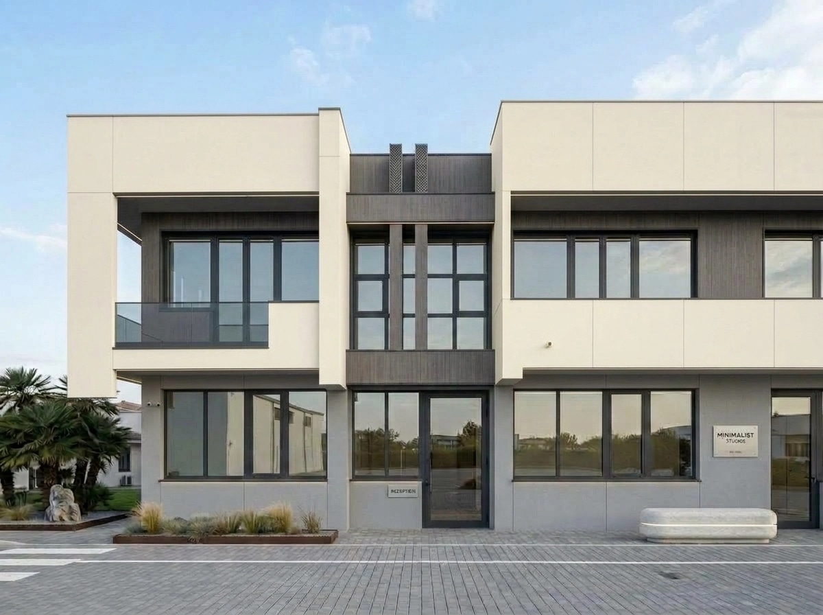 Facade design in Minimalist Facade style — Facade by GenRoom AI