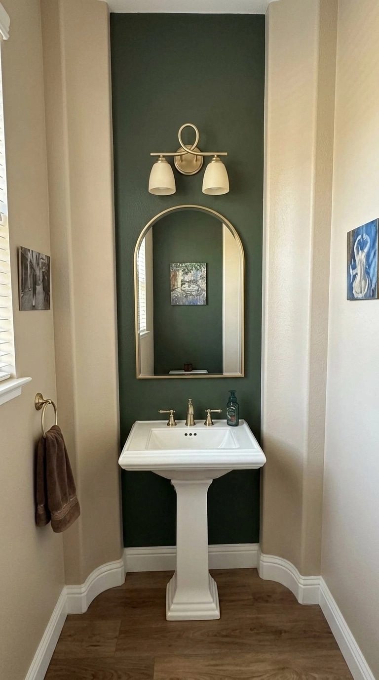 Bathroom interior in no_style style — photo by GenRoom AI